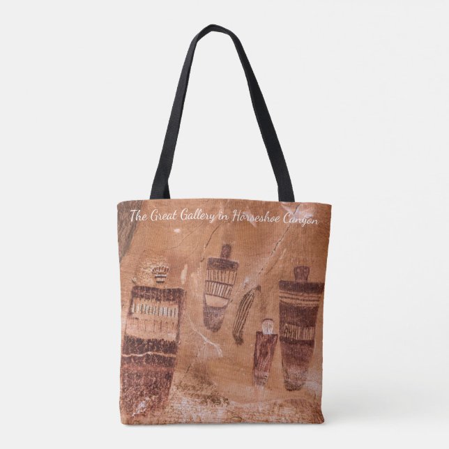 Bolso De Tela La gran galería de imágenes del cañón del herradur (Reverso)