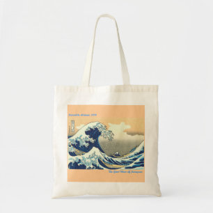 Bolso De Tela La gran onda de Kanagawa