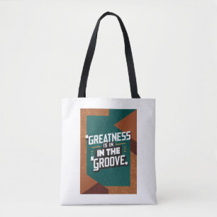 Bolso De Tela La grandeza está en el ritmo