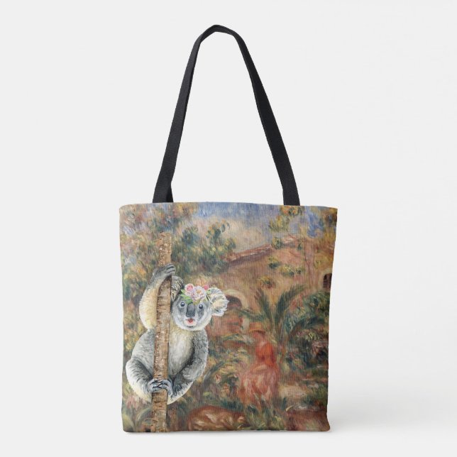 Bolso De Tela La granja de Koala y Renoir (Reverso)