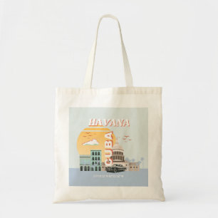 Bolso De Tela La Habana Cuba Viaje por arte