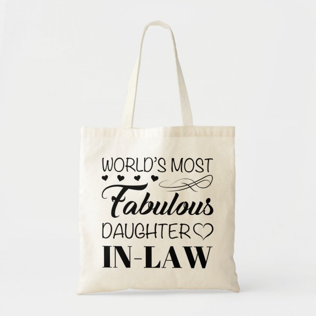 Bolso De Tela La hija jurídica más fabulosa del mundo (Frente)