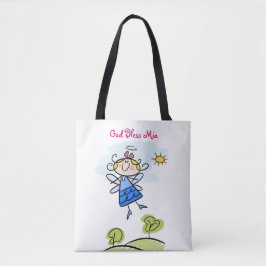 Bolso De Tela La hija pequeña Angel personalizada