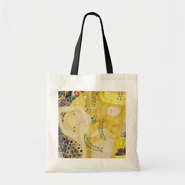 Bolso De Tela La Hydra, Gustav Klimt (Frente)