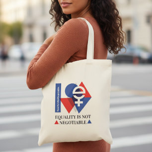 Bolso De Tela La igualdad personalizada no es negociable Día Int