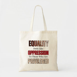 Bolso De Tela La igualdad racial contra el racismo