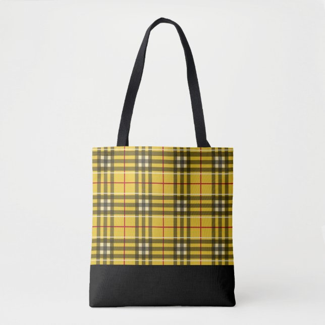 Bolso De Tela La imperfección perfecta de Macleod Plaid (Anverso)