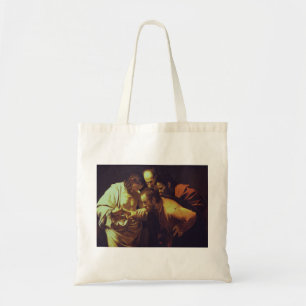 Bolso De Tela La incredulidad de Santo Tomás por Caravaggio