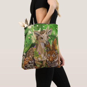 Bolso De Tela 'La inocencia del nuevo' unicornio