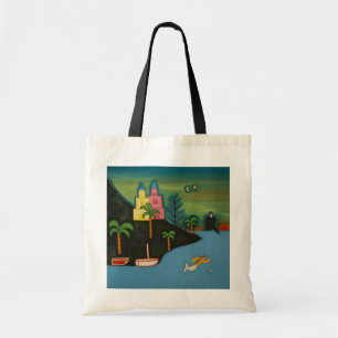 Bolso De Tela La isla volcánica 2008