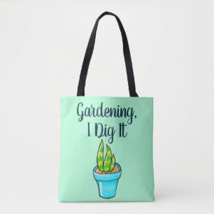 Bolso De Tela La Jardinería, Me Lo Arrepito Suculento