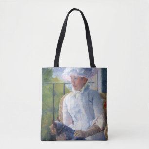Bolso De Tela La joven Chica y su perro, Mary Cassatt