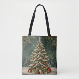 Bolso De Tela La joya de la corona del bosque invernal