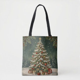 Bolso De Tela La joya de la corona del bosque invernal