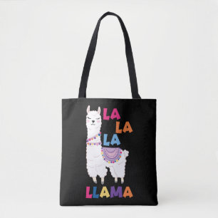 Bolso De Tela La La La Llama - Canto gracioso Llama