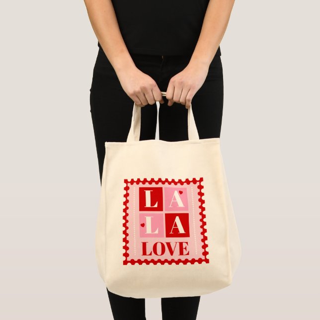 Bolso De Tela La La Love Valentine’s Day (Anverso (producto))
