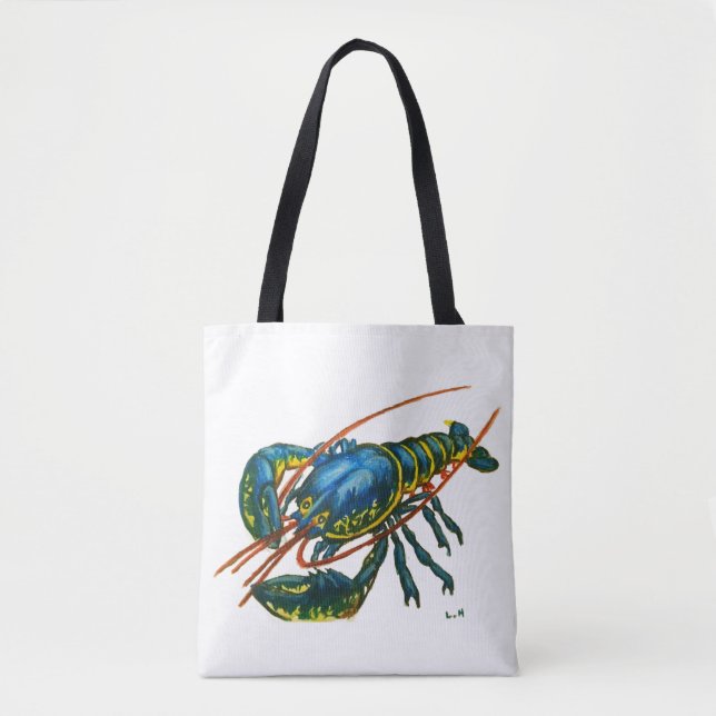 Bolso De Tela La Langosta (Anverso)