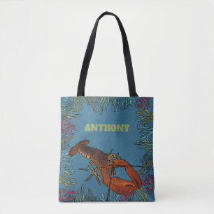 Bolso De Tela La langosta en el mar personalizada