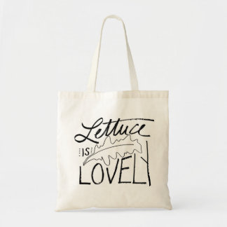 Bolso De Tela La lechuga es tote precioso