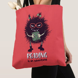 Bolso De Tela La lectura es una aventura divertida para el profe