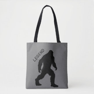 Bolso De Tela La leyenda "Bigfoot Sasquatch"