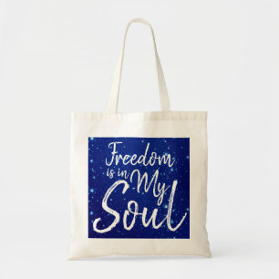 Bolso De Tela La libertad está en mi alma