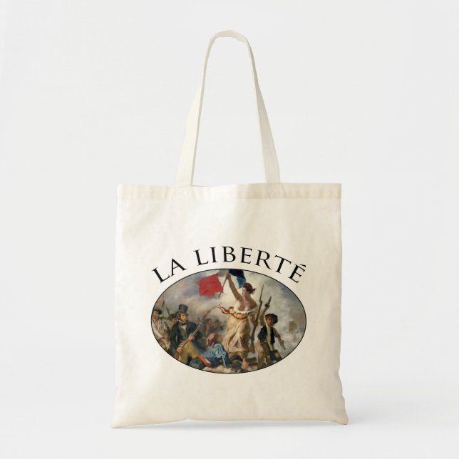 Bolso De Tela La libertad guiando al pueblo (Frente)
