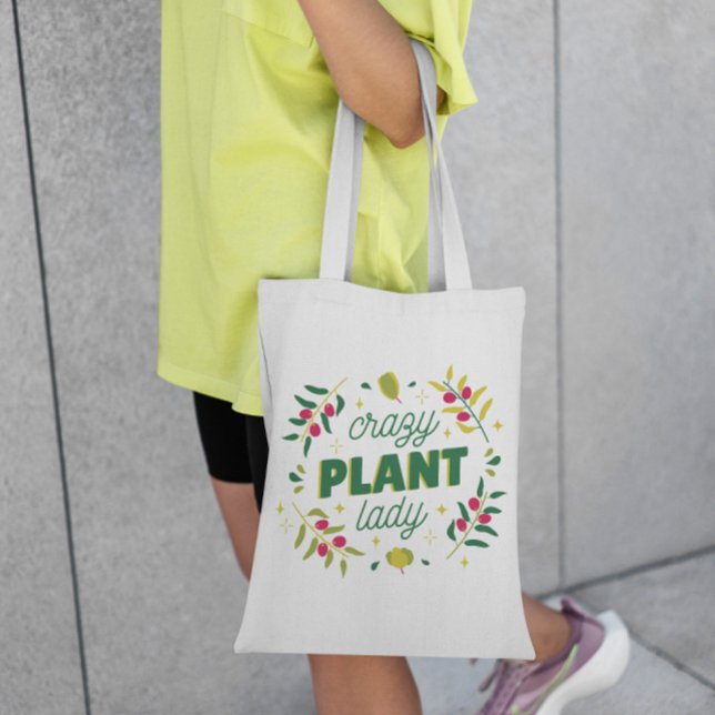 Bolso De Tela La loca planta de Lady Lettering (Subido por el creador)
