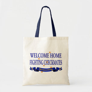 Bolso De Tela La lucha agradable del hogar da jaque mate