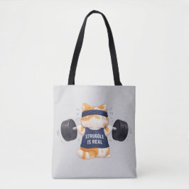 Bolso De Tela La lucha es real