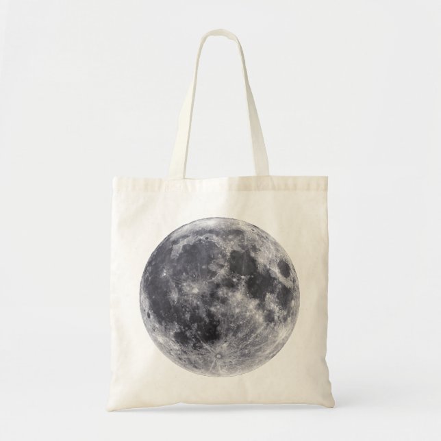 Bolso De Tela La luna (Frente)