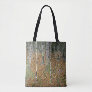 Bolso De Tela La madera de abedul de Gustavo Klimt