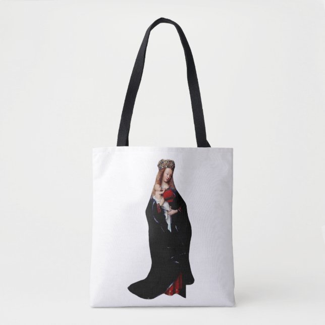 Bolso De Tela La Madonna en la Iglesia, por Jan van Eyck (Anverso)