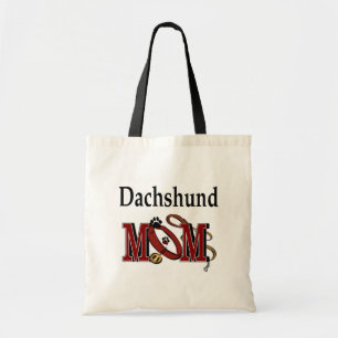 Bolso De Tela La madre de Dachshund Tote Bag