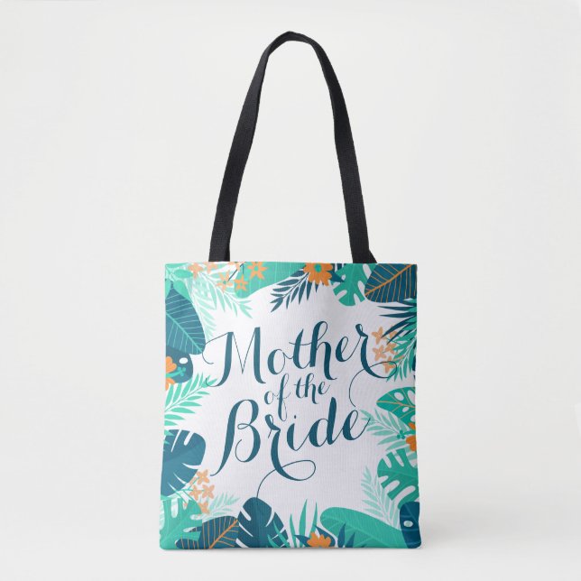 Bolso De Tela La madre de la novia Boda de verano Tote Bag (Anverso)