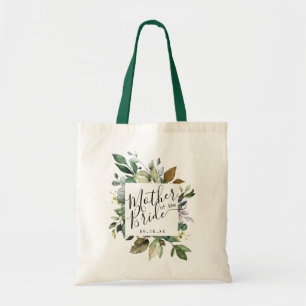 Bolso De Tela La madre de la novia en la vegetación rústica
