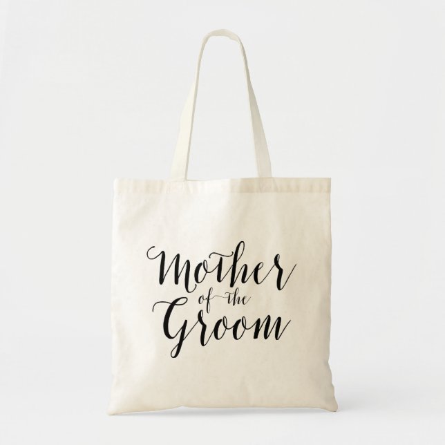 Bolso De Tela La madre del regalo del Boda de Groom (Frente)