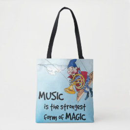 Bolso De Tela La magia musical