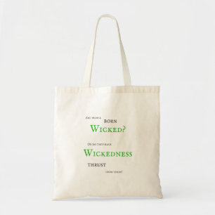 Bolso De Tela La maldad de Tote Bag