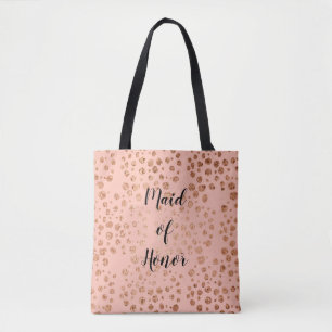 Bolso De Tela La maleta de honor de la doncella de oro y Rubor