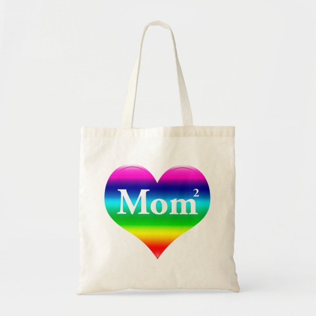 Bolso De Tela La mamá gay ajustó LGBT (Frente)