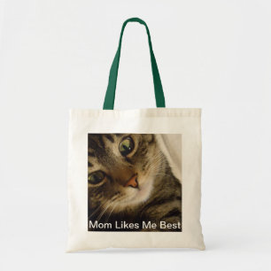 Bolso De Tela La mamá tiene gusto de mí mejor