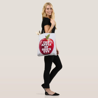 Bolso De Tela La manzana del blanco de los ojos de Dios
