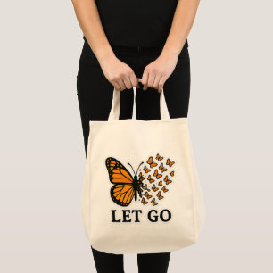 Bolso De Tela La mariposa se transforma en pequeñas mariposas