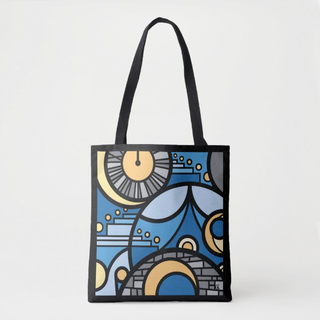 Bolso De Tela La medianoche golpea (Anverso)
