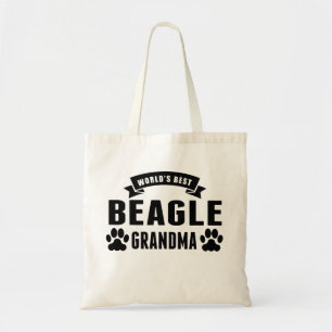 Bolso De Tela La mejor abuela del beagle del mundo