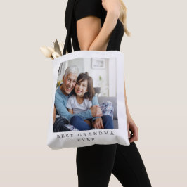 Bolso De Tela La mejor abuela jamás personalizada