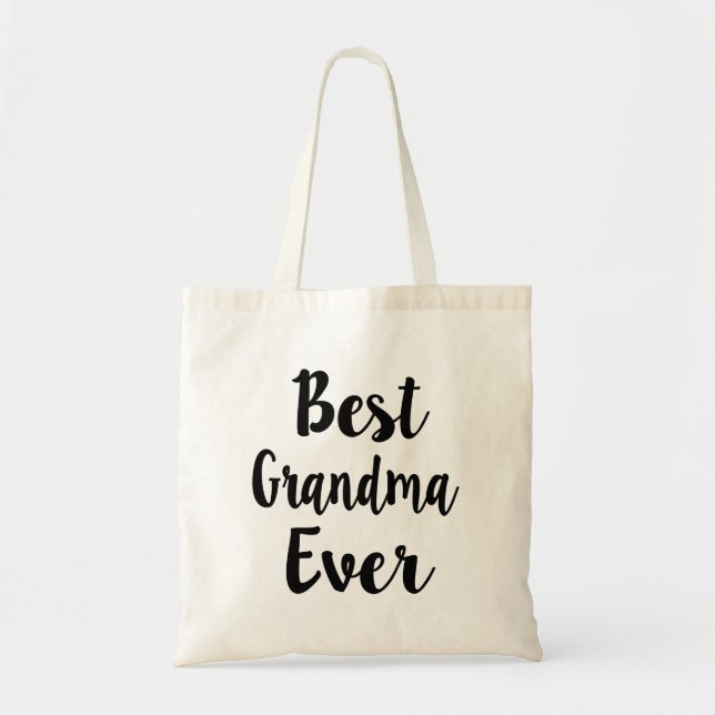 Bolso De Tela La mejor abuela que haya chismorado (Frente)