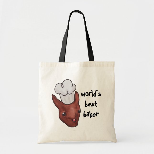 Bolso De Tela La mejor ardilla panadera del mundo (Frente)