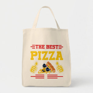 Bolso De Tela La Mejor Camiseta de Pizza - Camisa Divertida para
